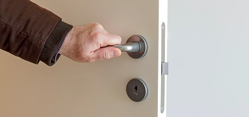 Restroom Locks Privacy Bolt Installation in Rocklin, California